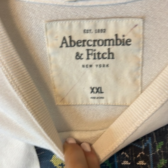 Abercrombie & Fitch Distressed Vintage Video Game Batman Logo Sweatshirt XXL - Picture 2 of 5